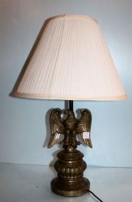 Brass Eagle Lamp