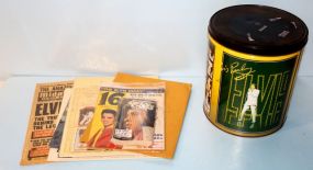 Box of Elvis Memorabilia