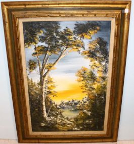 Large Landscape Oil Painting