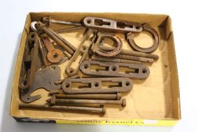 Box of Bed Rail Parts