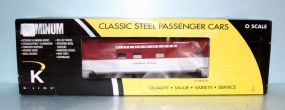 K-Line Aluminum O Gauge Passenger Car
