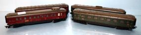 Four Marklin Passenger Cars