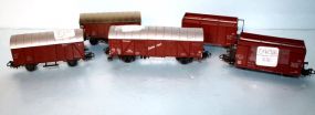 Lot of Five Marklin Hopper Cars