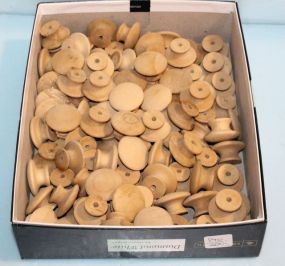 Box of Wood Knobs