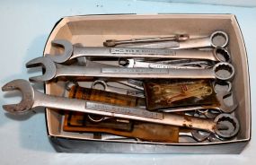 Box of Craftsman Wrenches