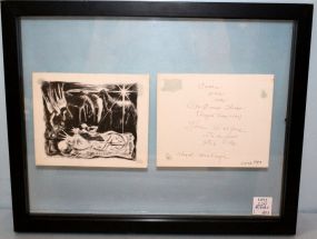 Vintage Invitation From "The Wolfe's"