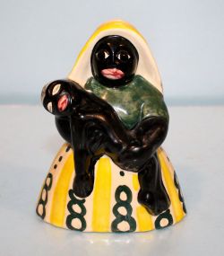 Shearwater Figurine of Woman with Sleeping Child Dated '99