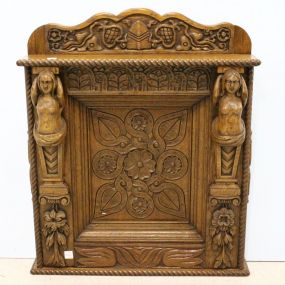 Large Carved Wall Hanging