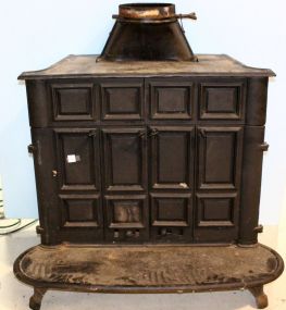 Cast Iron Wood Burning Franklin Heater