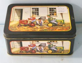 John Deere McCormick Farmall Tin