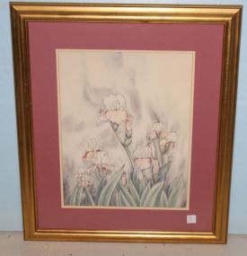Limited Edition Print of Iris (Signed) 23" w., 26" h.