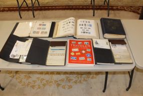 Box Lot of Stamp Albums and Collection