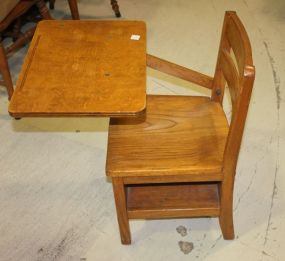 Old School Desk 19"w., 25"d., 27"h.