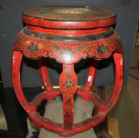 Oriental Stand Red and Black (some damages)