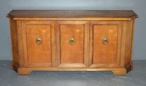 Wooden Sideboard circa 1940's Description: Wooden Sideboard circa 1940's; 32" h., 62" l.