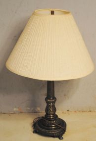 Faux Bronze Table lamp Description: Faux Bronze Table Lamp
