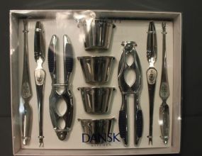Dansk Kitchen Seafood Set Description: Dansk Kitchen Seafood Set, 10 piece stainless steel set