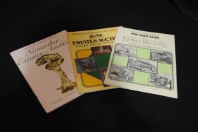 Early New Orleans Auction Catalogs Description: Early New Orleans Auction Catalogs, approximately 25, Very Rare.