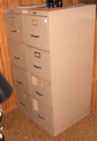 Two Filing Cabinets