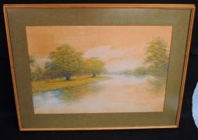 Griswold Iron Skillet with Cover 10 1/2" dia.