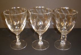 Heisey "Waverly" #5019 Stemware