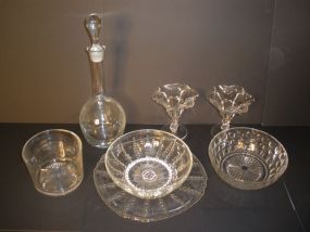 Collection of Seven Glass Items