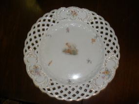 11 1/2" Reticulated Bavarian Plate
