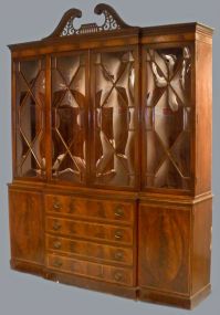 Mahogany George IV Style Breakfront