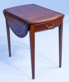 Mahogany Hepplewhite Style Pembroke Table