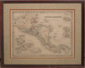 Print "Map of Central America"