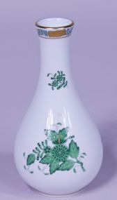 Herend Porcelain Green "Chinese Bouquet" Hand Pain