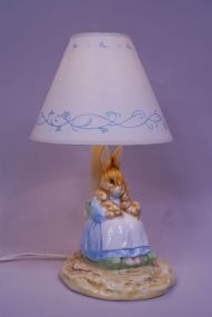 1992 Beatrix Potter "Bunnikins" Lamp