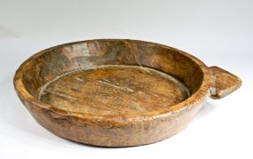 Large Hand Hewn Bowl
