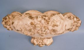 Universal Statuary Chalkware Wall Planter