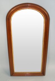 Walnut Victorian Beehive Mirror