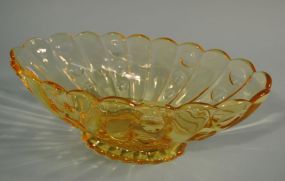 Heisey Sahara "Old Sandwich" Oval Bowl