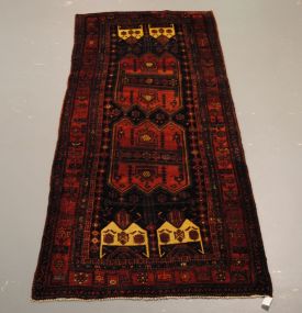Semi Antique Persian Tabriz