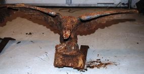 RARE- Pair of Iron Eagles