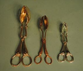 Silverplate Tongs