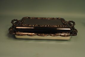 Poole Silver Co. Covered Casserole
