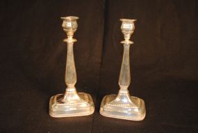 Silverplate Candlesticks