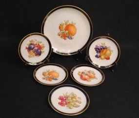 Ebeling and Reuss Schumann Plates and Platter, Ger