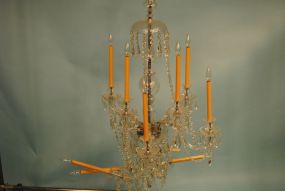 Two Tier Crystal Chandelier Parts