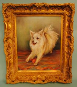 Sally S. Sorme, Pomeranian Dog, 1991 Oil on