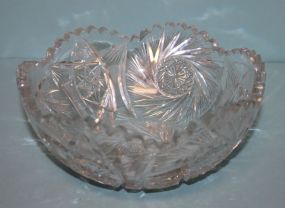 American Cut Glass Bowl