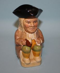 Toby " Ben Franklin" Handled Vase/Stein