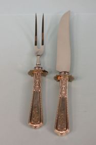 1930's Silverplate Roast Carving Set
