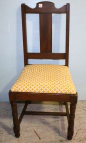 Walnut Depression Side Chair