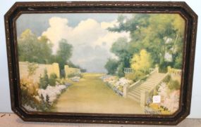 Fox Print Signed R. Atkinson