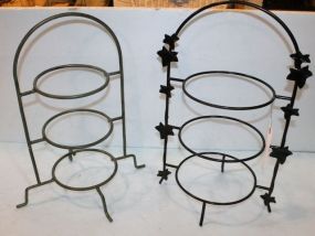 Two Plate Stands